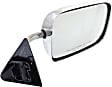 Passenger Side Mirror, Manual Adjust, Manual Folding, Non-Heated, Chrome, No Signal Light, No Memory, No Puddle Light, No Auto-Dimming, No Blind Spot Feature