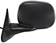Driver Side Mirror, Non-Towing, Power Adjust, Manual Folding, Heated, Textured Black, No Signal Light, No Memory, No Puddle Light, No Auto-Dimming, No Blind Spot Feature