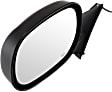 Driver Side Mirror, Non-Towing, Power Adjust, Manual Folding, Heated, Textured Black, No Signal Light, No Memory, No Puddle Light, No Auto-Dimming, No Blind Spot Feature