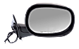 Passenger Side Mirror, Non-Towing, Power Adjust, Manual Folding, Heated, Textured Black, No Signal Light, No Memory, No Puddle Light, No Auto-Dimming, No Blind Spot Feature