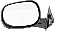Driver Side Mirror, Non-Towing, Manual Adjust, Manual Folding, Non-Heated, Textured Black, No Signal Light, No Memory, No Puddle Light, No Auto-Dimming, No Blind Spot Feature
