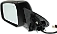 2011-2021 Dodge Durango - Driver Side Mirror, Power Adjust, Heated, Manual Folding, Paintable, In-housing Signal Light, With Memory, No Puddle Light, No Auto-Dimming, No Blind Spot Feature