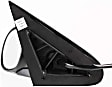 Driver Side Mirror, Power, Manual Folding, Heated, Paintable, No Signal Light, No Memory, No Puddle Light, No Auto-Dimming, No Blind Spot Feature