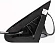 Passenger Side Mirror, Power, Manual Folding, Heated, Paintable, No Signal Light, No Memory, No Puddle Light, No Auto-Dimming, No Blind Spot Feature
