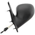 Driver Side Mirror, Manual Adjust, Non-Folding, Non-Heated, Paintable, No Signal Light, No Memory, No Puddle Light, No Auto-Dimming, No Blind Spot Feature