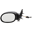 Driver Side Mirror, Manual Adjust, Non-Folding, Non-Heated, Paintable, No Signal Light, No Memory, No Puddle Light, No Auto-Dimming, No Blind Spot Feature