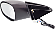 Driver Side Mirror, Power, Non-Folding, Non-Heated, Textured Black, No Signal Light, No Memory, No Puddle Light, No Auto-Dimming, No Blind Spot Feature