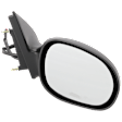 Passenger Side Mirror, Power, Non-Folding, Non-Heated, Textured Black, No Signal Light, No Memory, No Puddle Light, No Auto-Dimming, No Blind Spot Feature