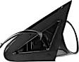 Passenger Side Mirror, Power, Manual Folding, Non-Heated, Paintable, No Signal Light, No Memory, No Puddle Light, No Auto-Dimming, No Blind Spot Feature