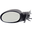 Driver Side Mirror, Power, Manual Folding, Non-Heated, Paintable, No Signal Light, No Memory, No Puddle Light, No Auto-Dimming, No Blind Spot Feature