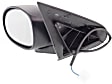 Driver Side Mirror, Power, Manual Folding, Non-Heated, Paintable, No Signal Light, No Memory, No Puddle Light, No Auto-Dimming, No Blind Spot Feature