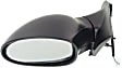 Driver Side Mirror, Power, Manual Folding, Non-Heated, Paintable, No Signal Light, No Memory, No Puddle Light, No Auto-Dimming, No Blind Spot Feature