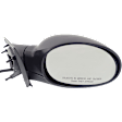 Passenger Side Mirror, Power, Manual Folding, Non-Heated, Paintable, No Signal Light, No Memory, No Puddle Light, No Auto-Dimming, No Blind Spot Feature