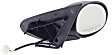 Passenger Side Mirror, Power, Manual Folding, Non-Heated, Paintable, No Signal Light, No Memory, No Puddle Light, No Auto-Dimming, No Blind Spot Feature