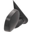 Passenger Side Mirror, Manual Adjust, Manual Folding, Non-Heated, Textured Black, No Signal Light, No Memory, Puddle Light, and Auto-Dimming, No Blind Spot Feature, Base Model