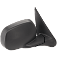 Passenger Side Mirror, Manual Adjust, Manual Folding, Non-Heated, Textured Black, No Signal Light, No Memory, Puddle Light, and Auto-Dimming, No Blind Spot Feature, Base Model