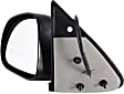Driver Side Mirror, Power Adjust, Non-Folding, Non-Heated, Textured Black, No Signal Light, No Memory, No Puddle Light, No Auto-Dimming, No Blind Spot Feature
