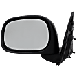 2004 Dodge Ram 1500 - Driver Side Mirror, Manual, 6 x 9-inch, Manual Adjust, Non-Heated, Textured Black, Manual Folding, No Signal Light, No Blind Spot Feature, No Memory, No Puddle Light, No Auto-Dimming