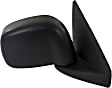 Passenger Side Mirror, Manual Adjust, Non-Heated, Manual Folding, Textured Black, No Signal Light, No Memory, No Puddle Light, No Auto-Dim, No Blind Spot Feature