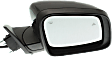 2011-2022 Dodge Durango - Passenger Side Mirror, Power Adjust, Heated, Manual Folding, Paintable, In-housing Signal Light, With Memory, No Puddle Light, No Auto-Dimming, With Blind Spot Detection in Glass