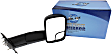 Passenger Side Towing Mirror, Power, Manual Folding, Heated, Textured Black, No Signal Light, No Memory, No Puddle Light, No Auto-Dimming, With Blind Spot Glass