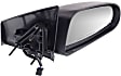Passenger Side Mirror, Power Adjust, Non-Folding, Non-Heated, Textured Black, No Signal Light, No Memory, No Puddle Light, No Auto-Dimming, No Blind Spot Feature