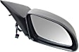 Passenger Side Mirror, Power Adjust, Non-Folding, Non-Heated, Textured Black, No Signal Light, No Memory, No Puddle Light, No Auto-Dimming, No Blind Spot Feature