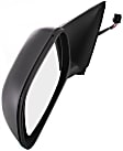 Driver Side Mirror, 6x9-inch, Power, Heated, Textured Black