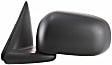 Driver Side Mirror, 6x9-inch, Power, Heated, Textured Black