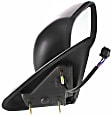 Passenger Side Mirror, Power, Manual Folding, Heated, Textured Black, No Signal Light, No Memory, No Puddle Light, No Auto-Dimming, No Blind Spot Feature