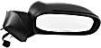 Passenger Side Mirror, Power, Manual Folding, Heated, Textured Black, No Signal Light, No Memory, No Puddle Light, No Auto-Dimming, No Blind Spot Feature