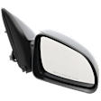 Passenger Side Mirror, Power, Non-Folding, Non-Heated, Textured Black, No Signal Light, No Memory, No Puddle Light, No Auto-Dimming, No Blind Spot Feature