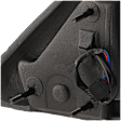 Passenger Side Mirror, Power, Non-Folding, Non-Heated, Textured Black, No Signal Light, No Memory, No Puddle Light, No Auto-Dimming, No Blind Spot Feature