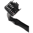 Passenger Side Mirror, Power, Non-Folding, Non-Heated, Textured Black, No Signal Light, No Memory, No Puddle Light, No Auto-Dimming, No Blind Spot Feature