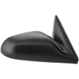 Passenger Side Mirror, Power, Non-Folding, Non-Heated, Textured Black, No Signal Light, No Memory, No Puddle Light, No Auto-Dimming, No Blind Spot Feature