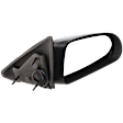 Passenger Side Mirror, Power, Non-Folding, Non-Heated, Textured Black, No Signal Light, No Memory, No Puddle Light, No Auto-Dimming, No Blind Spot Feature