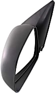 Driver Side Mirror, Manual Adjust, Non-Folding, Non-Heated, Textured Black, No Signal Light, No Memory, No Puddle Light, No Auto-Dimming, No Blind Spot Feature