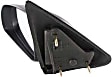 Driver Side Mirror, Manual Adjust, Non-Folding, Non-Heated, Textured Black, No Signal Light, No Memory, No Puddle Light, No Auto-Dimming, No Blind Spot Feature