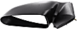 Driver Side Mirror, Manual Adjust, Non-Folding, Non-Heated, Textured Black, No Signal Light, No Memory, No Puddle Light, No Auto-Dimming, No Blind Spot Feature
