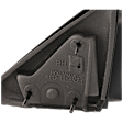Passenger Side Mirror, Manual Adjust, Non-Folding, Non-Heated, Textured Black, No Signal Light, No Memory, No Puddle Light, No Auto-Dimming, No Blind Spot Feature