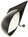 Driver Side Mirror, Power, Non-Folding, Non-Heated, Textured Black, No Signal Light, No Memory, No Puddle Light, No Auto-Dimming, No Blind Spot Feature