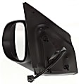 Driver Side Mirror, Power, Non-Folding, Non-Heated, Textured Black, No Signal Light, No Memory, No Puddle Light, No Auto-Dimming, No Blind Spot Feature