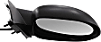 Passenger Side Mirror, Power, Non-Folding, Non-Heated, Textured Black, No Signal Light, No Memory, No Puddle Light, No Auto-Dimming, No Blind Spot Feature