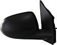 Passenger Side Mirror, Power, Non-Folding, Non-Heated, Textured Black, No Signal Light, No Memory, No Puddle Light, No Auto-Dimming, No Blind Spot Feature