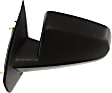 Driver Side Mirror, Power, Non-Folding, Heated, Paintable, No Signal Light, No Memory, No Puddle Light, No Auto-Dimming, No Blind Spot Feature