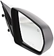 Passenger Side Mirror, Power, Non-Folding, Heated, Paintable, No Signal Light, No Memory, No Puddle Light, No Auto-Dimming, No Blind Spot Feature