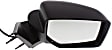 Passenger Side Mirror, Power Adjust, Manual Folding, Non-Heated, Textured Black, No Signal Light, No Memory, No Puddle Light, No Auto-Dimming, No Blind Spot Feature