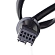 2007-2011 Dodge Nitro - Passenger Side Mirror, Power, Manual Folding, Heated, Textured Black, No Signal Light, Memory, Puddle Light, Auto-Dimming, and Blind Spot Feature, For Models With One Touch Feature