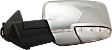 Driver Side Mirror, Non-Towing, Power, Manual Folding, Heated, Chrome, In-housing Signal Light, With memory, With Puddle Light, No Auto-Dimming, No Blind Spot Feature