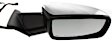 Passenger Side Mirror, Non-Towing, Power, Manual Folding, Heated, Chrome, In-housing Signal Light, With memory, With Puddle Light, No Auto-Dimming, No Blind Spot Feature